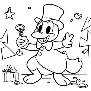 Scrooge Mcduck Schatzoektocht Kleurplaat 10027-8247