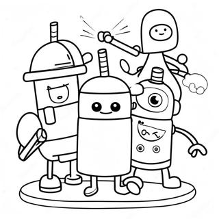 Storybots Kleurplaat 10387-8523