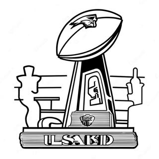 Super Bowl 58 Logo Kleurplaat 10517-8627