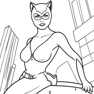 Catwoman Kleurplaat 10677-8754