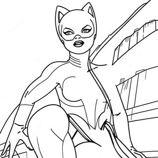 Catwoman Kleurplaat 10677-8755