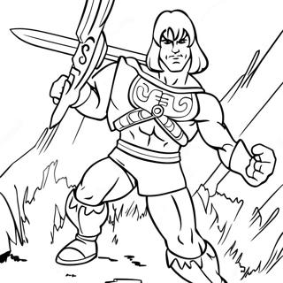 He Man Kleurplaten