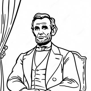 Abraham Lincoln Kleurplaat 10757-8819