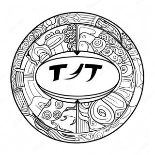 Toyota Logo Kleurplaat 11117-9116