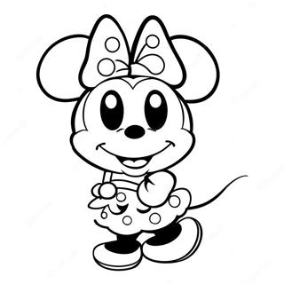 Minnie Mouse Kleurplaat 111-92