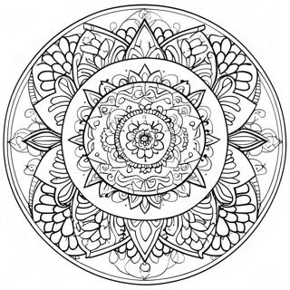 Meditatie Mandala Kleurplaat 11237-9212