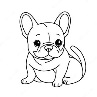 Franse Bulldog Kleurplaat 11497-9418