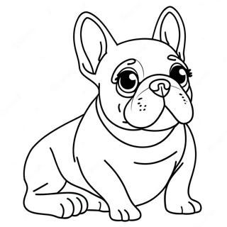 Franse Bulldog Kleurplaat 11497-9420