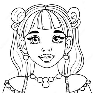 Melanie Martinez Kleurplaat 11527-9442