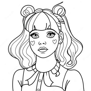 Melanie Martinez Kleurplaat 11527-9443