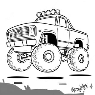 Spiderman Monster Truck Kleurplaat 11627-9522