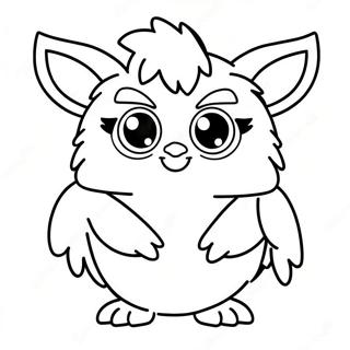 Furby Kleurplaat 11637-9530