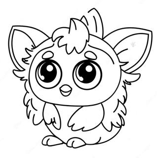 Furby Kleurplaat 11637-9531