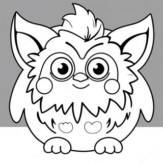 Furby Kleurplaat 11637-9532