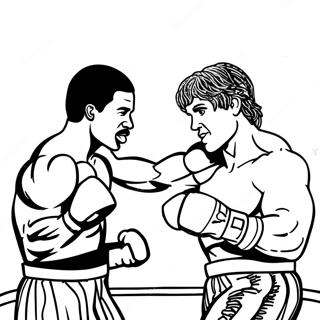 Rocky Vs Apollo Creed Kleurplaat 11768-9661