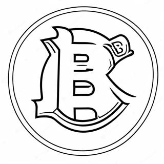 Bruins Logo Kleurplaat 12007-9827