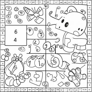 Leuke Wiskunde Puzzel Kleurplaat 12238-10013