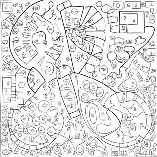 Leuke Wiskunde Puzzel Kleurplaat 12238-10189