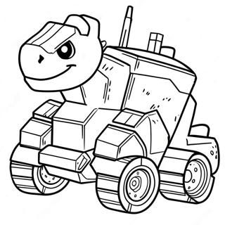 Dinotrux Kleurplaat 12297-10059