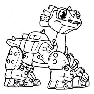 Rux De Dinotrux Kleurplaat 12298-10238