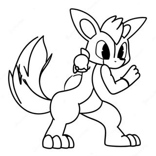 Lucario Kleurplaat 12367-10289