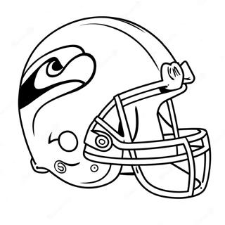 Seahawks Logo Kleurplaat 12597-10484