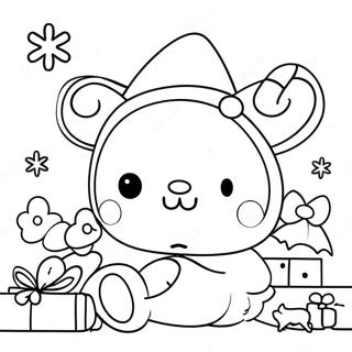 Sanrio Kerst Kleurplaat 12627-10506