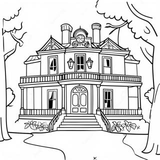 Disney Haunted Mansion Kleurplaat 12767-10620