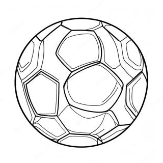 Voetbal Kleurplaat 13077-10863