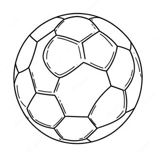 Voetbal Kleurplaat 13077-10864