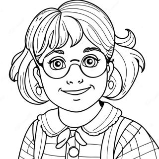 Junie B Jones Kleurplaat 13227-10983