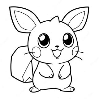 Pichu Kleurplaten