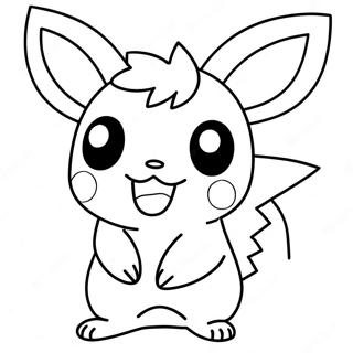 Pichu Kleurplaat 13287-11030