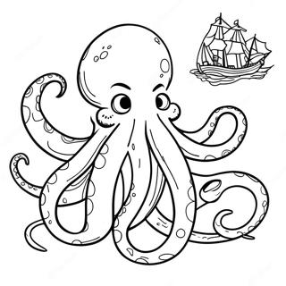 Kraken Kleurplaat 13748-11392