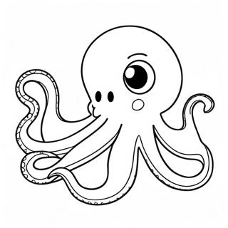 Octopus Kleurplaat 1391-1110