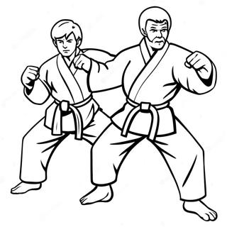 Karate Kleurplaat 14068-11656