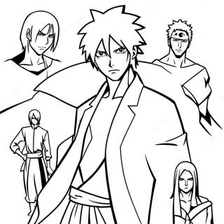 Bleach Anime Personages Kleurplaat 14118-11694