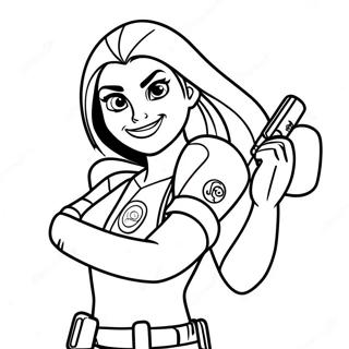 Kim Possible Kleurplaat 14189-11744