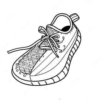 Yeezy Sneaker Ontwerp Kleurplaat 14200-11756