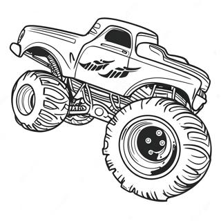 Monster Jam Kleurplaat 14299-11830