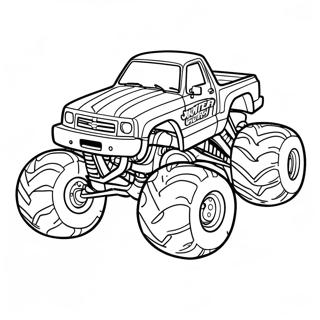 Monster Jam Kleurplaat 14299-11831