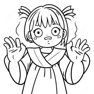 Himiko Toga Kleurplaten