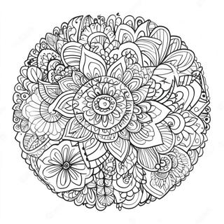 Boho Mandala Kleurplaat 1481-1182