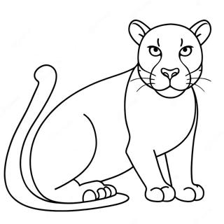 Panter Kleurplaat 14839-12263