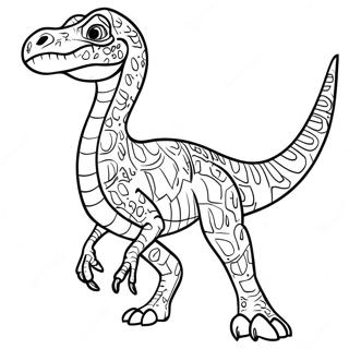 Indoraptor Kleurplaat 15159-12534