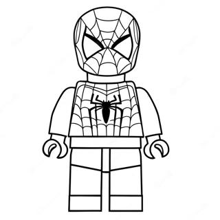 Spiderman Lego Kleurplaat 15259-12615