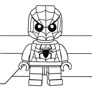 Spiderman Lego Kleurplaat 15259-12616