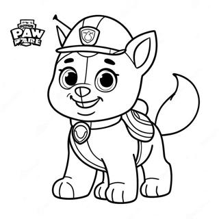 Everest Paw Patrol Avontuur Kleurplaat 15310-12970