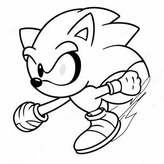 Sonic The Hedgehog Snel Kleurplaat 15520-13148