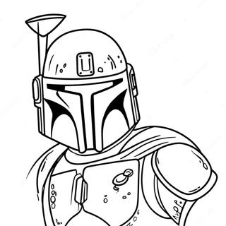 Boba Fett Kleurplaat 15740-13310